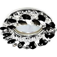 Светильник встраиваемый Италмак Venecia 51 04 71 декор. из огран. стекла MR16  картинка 